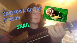 Snail ~ Cavetown Guitar Lesson (FULL LESSON)