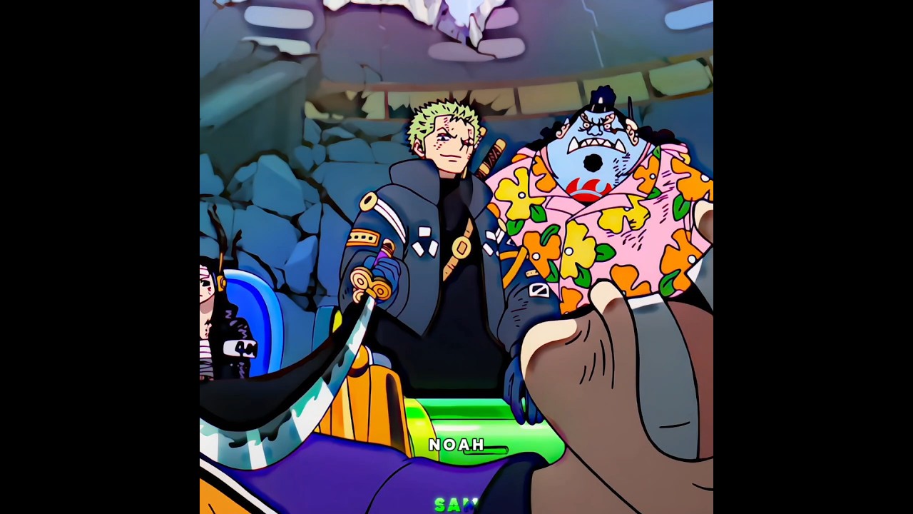 Luffy Ordering Five Elders 🔥 | One Piece | Song - NO BATIDÃO (Slowed) 