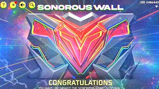 NEW SONOROUS WALL EVENT FREE FIRE