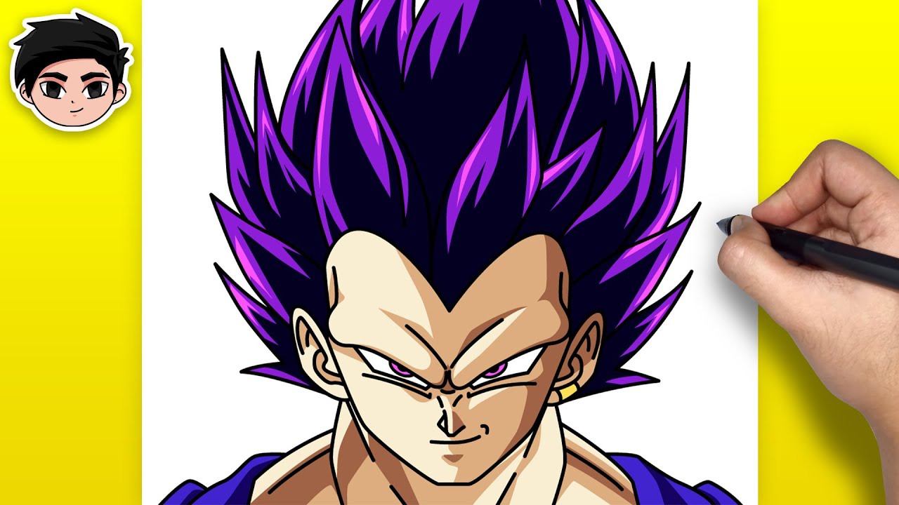 Speed Drawing Vegeta Ultra Ego - Vídeo Dailymotion