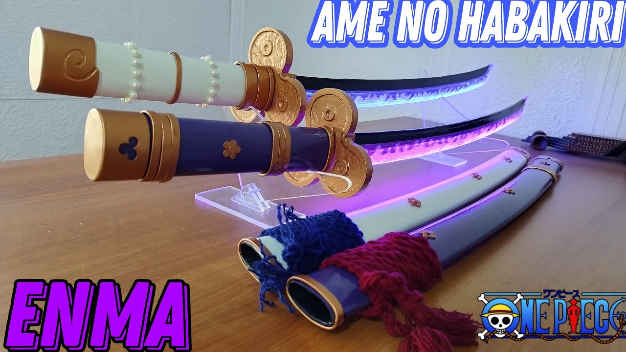 One Piece Katana en Bois Ame No Habakiri Zoro Amenohabagiri Enma +