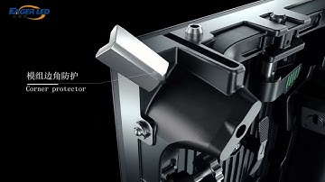 EagerLED indoor/outdoor 500x500mm Rental LED Display Detailed introduction and installation method