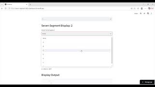 Seven-Segment Data Dashboard Simulator - 25UAD071