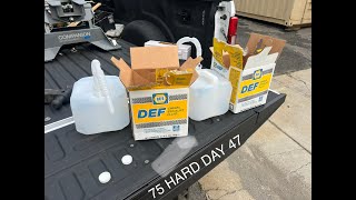 75 Hard Day 47 Completed.  / I HATE DEF!