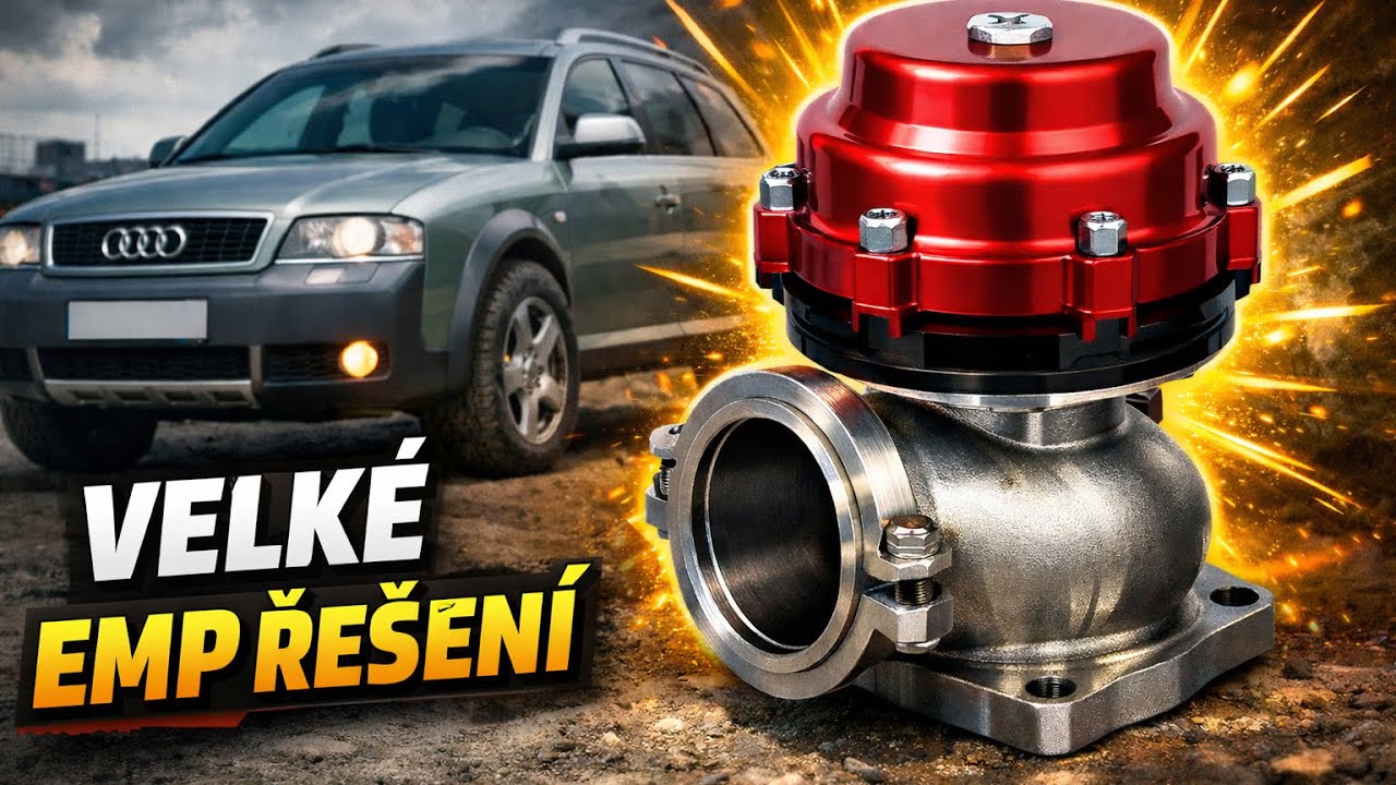 Externí Wastegate Montáž | A6 2.5 V6 TDI