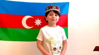 28 May 2020. Kanada, Montreal.  Azərbaycanlı uşaqların təqdimatında Səməd Vurğunun AZƏRBAYCAN şeri.