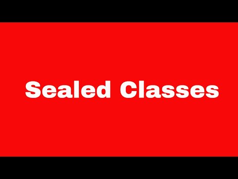 Get That Job - Sealed Classes