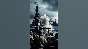 Epic Naval Battle! 💥 Cinematic WWII Combat #battlefield #military #war