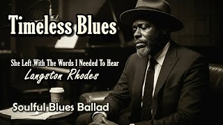 She Left Without the Words I Needed – Langston Rhodes | Soul Blues Song of Heartbreak and Letting Go