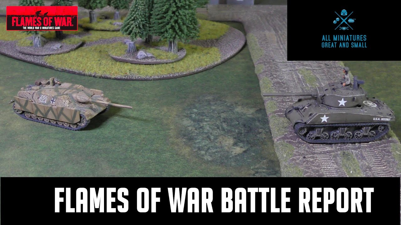 Flames of War Battle Report! American Bulge vs. Bagration Germans