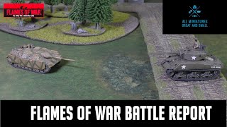 Flames of War Battle Report! American Bulge vs. Bagration Germans