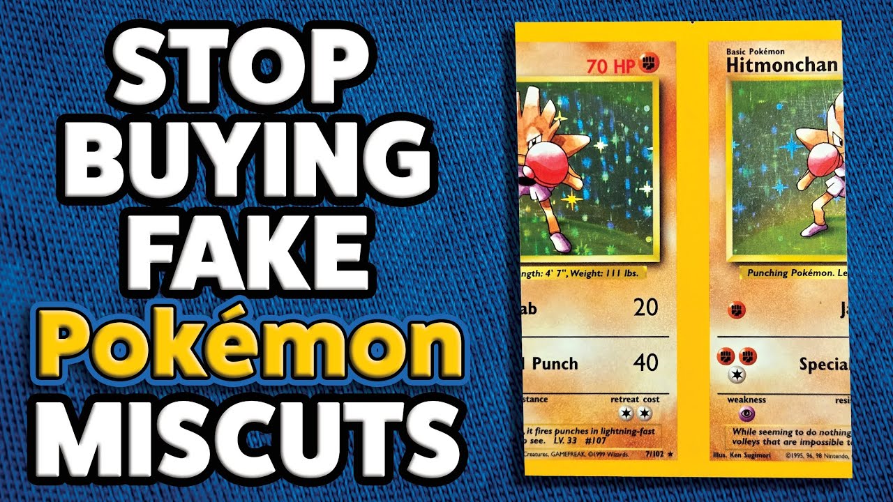 Stop Buying Fake Pokemon Miscuts