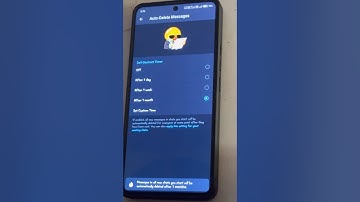 ⏳ How to Set Auto-Delete Messages in Telegram | Disappearing Messages #Shorts