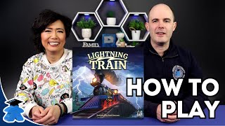 Lightning Train - How to Play. Including 2P Variant. Complete, Clear, Concise. A Board Game Tutorial screenshot 4