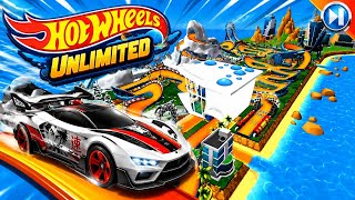 Hot wheels unlimited craziest stunt race ever! mega ramps, wild crashes & turbo speed run 🚀🔥 screenshot 3