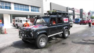 Land Rover Nuts Flagoff to Kanchanaburi in Thailand