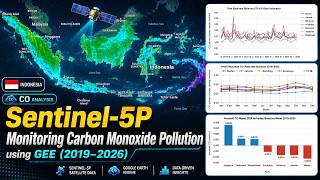Sentinel-5P : Monitoring Carbon Monoxide Pollution using GEE (2019-2026)