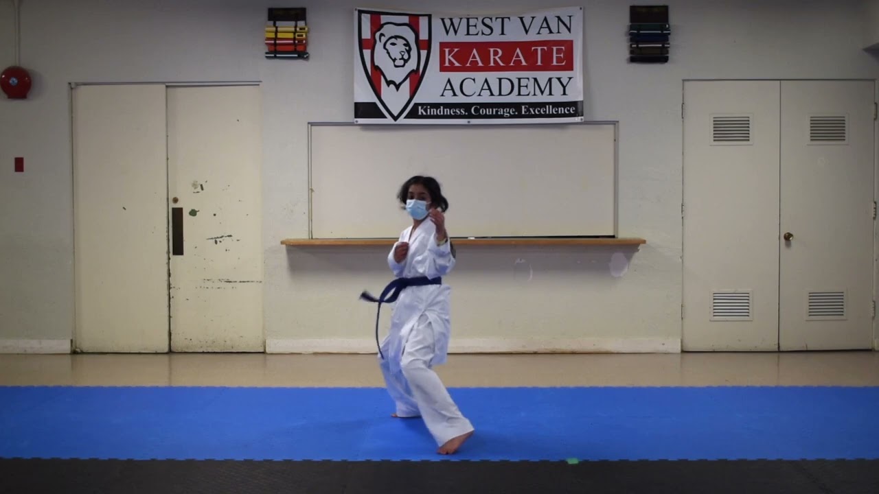 West Van Karate Academy Blue Belt Self-Defense Curriculum