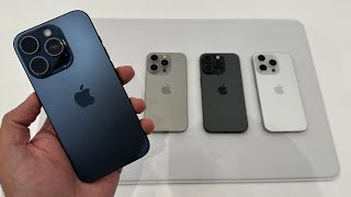 iPhone 15 Pro Hands On All Colors Ft. EMKWAN | Apple |