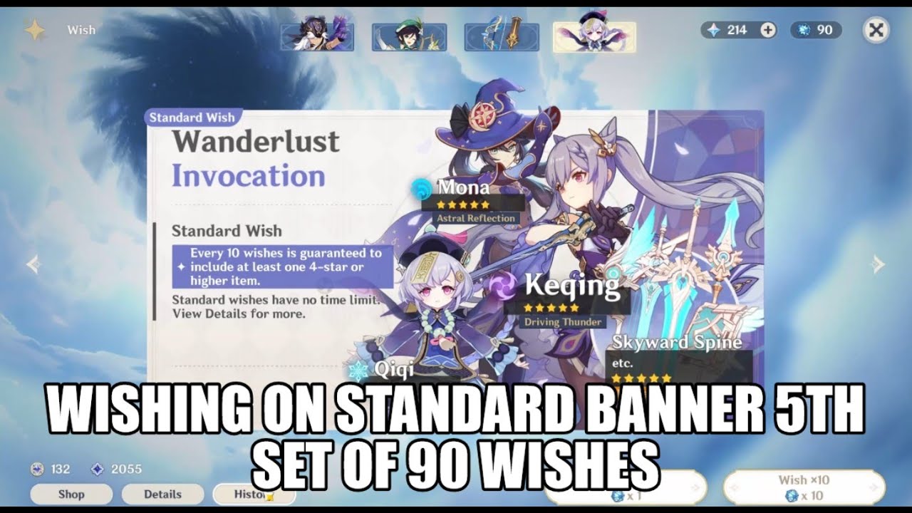 Wishing on Standard banner 5th set of 90 wishes YouTube