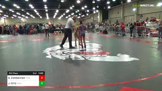 2018 Usaw-Usmc Girls Fk & U23 Womens Nationalsschoolgirls 85 5Th Place - Sarah Zimmerman Team