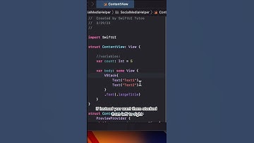 How Can We Stack SwiftUI Views? #SwiftUI #iosDevelopment #Shorts