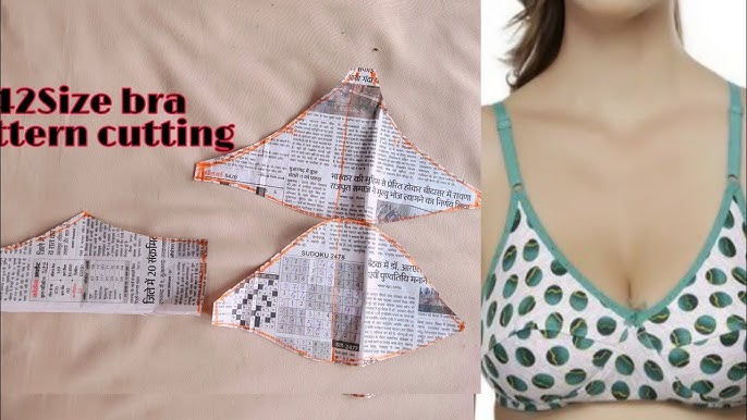 Machine-Designer blouse-36 size bra cutting stitching with bra pattern 