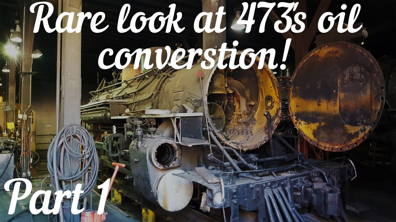 Rare Look at Durango & Silverton 473's Oil Conversion (Part