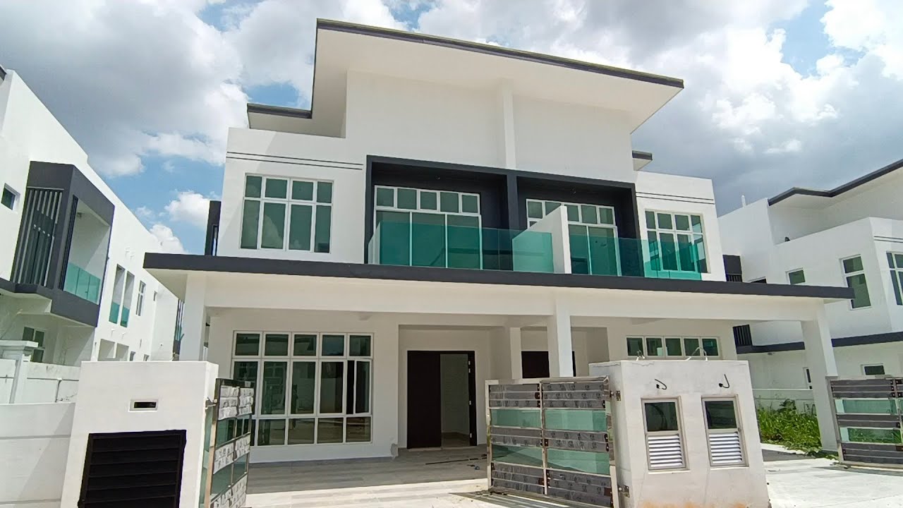 新山Ulu Tiram | Bestari Hills 32x70 双层田字屋 (空房)