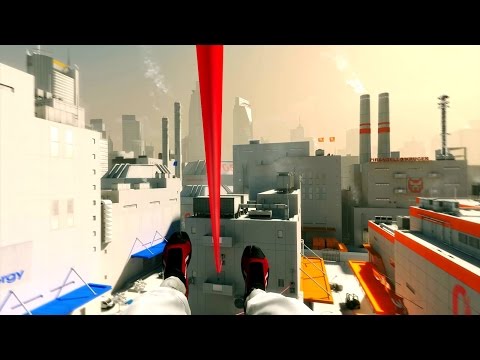 Mirrors Edge walkthrough as full movie and panorama (s) in (mostly) 15000+  pixels.