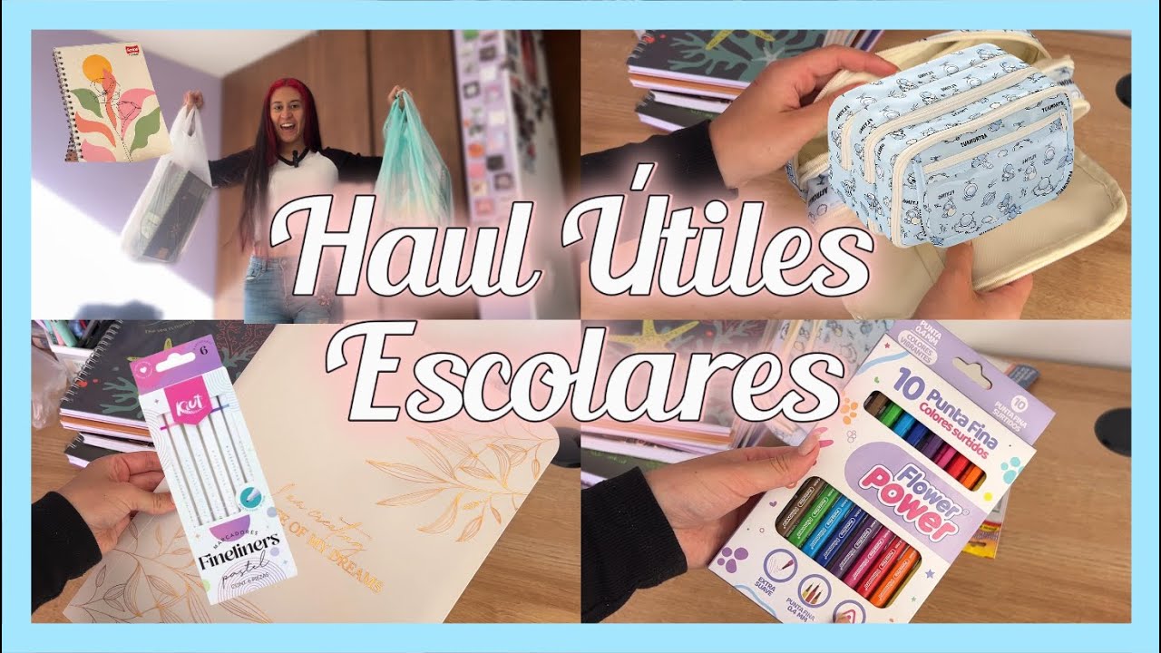 Haul útiles escolares 2025 | This is Fm!