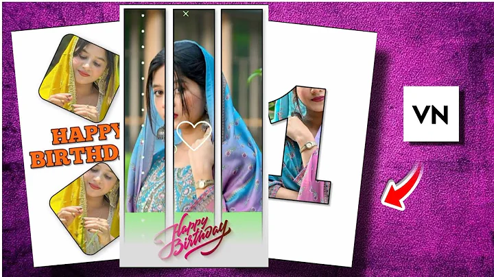 Happy Birthday Video Editing In Vn | Birthday Wish Status | Vn Video Editor