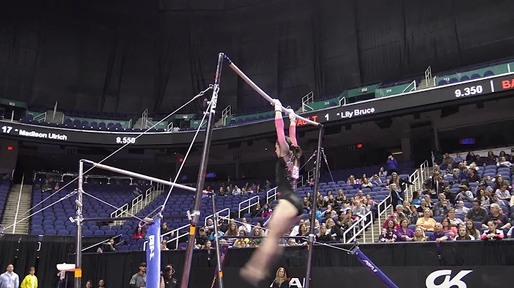 Sage Thompson - Uneven Bars - 2019 Nastia Liukin Cup