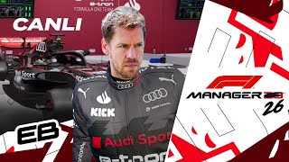 F1 Manager Audi x Vettel Rebuild Kariyeri: Podyum Ne Zaman Gelecek?