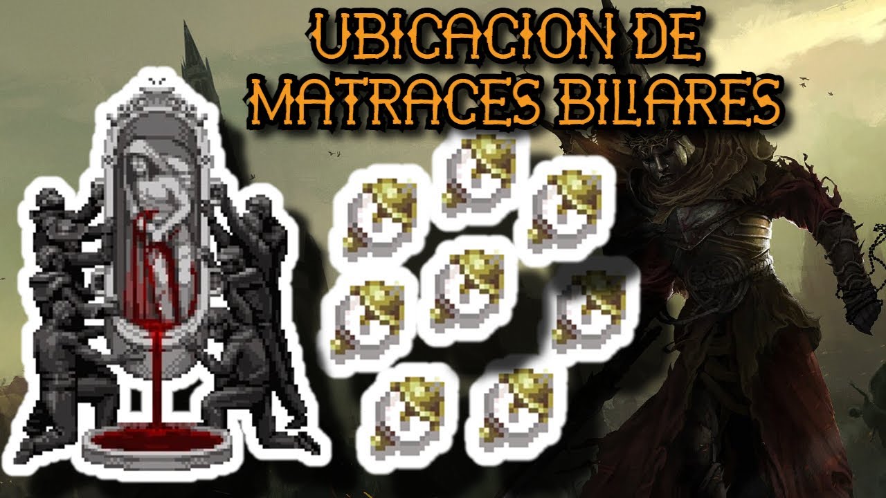 UBICACION De MATRAZ BILIAR (8 Matraces Biliares) | Blasphemous - YouTube