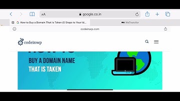 How to Buy a Domain Name That Is Already Taken