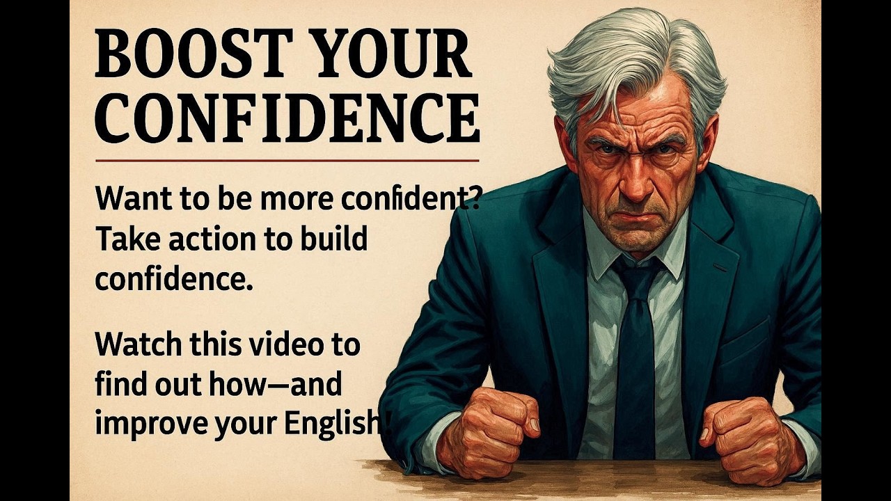Struggling with Confidence? This English Lesson Will Change You 💪✨ (Level 3) #learnenglisheveryday