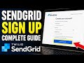 How to register with SendGrid for sales email workflows - Complete Guide