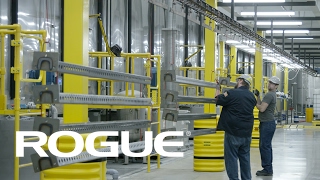 The new Rogue HQ powder coat line