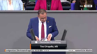 💥 Eklat im Bundestag! Tino Chrupalla ATTACKIERT Merz – AfD gegen CDU!