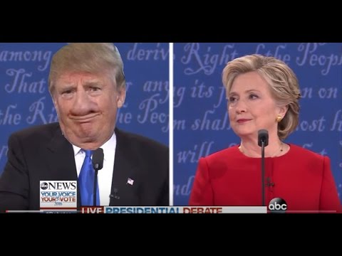 Every Donald Trump Sniff from the Debate