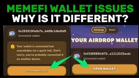 Be SURE Your MEMEFI WALLET is CONNECTED CORRECTLY | MEMEFI WALLET CONNECTION | MEMEFI LATEST UPDATE