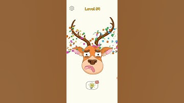 DOP4: Draw One Part Level 54 "Deer" Easy Gameplay #walkthrough #dop4 #shorts #gaming #subscribe