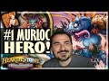 HOOKTUSK = #1 MURLOC HERO?! - Hearthstone Battlegrounds