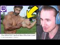 L’UOMO PIENO D’OLIO: Synthol Man - REACTION