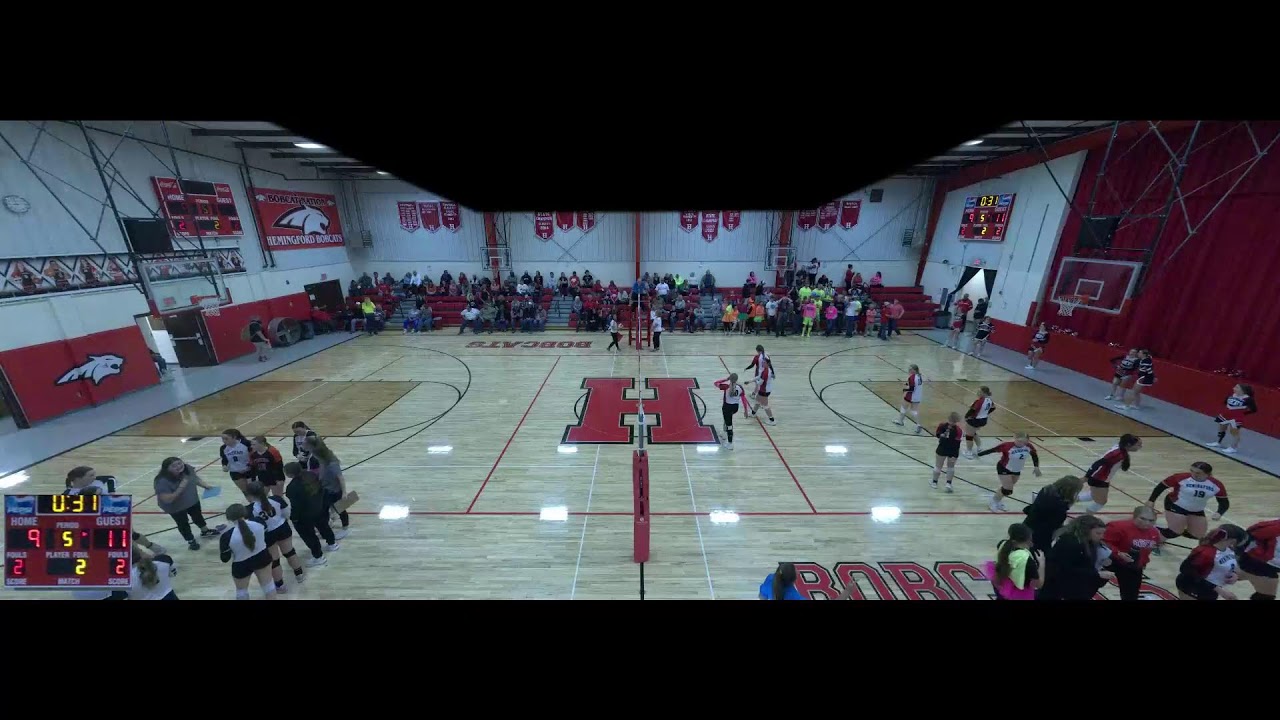 Hemingford High vs Mitchell High School Girls' Varsity Volleyball C2-10 Subdistrict 10-27-25