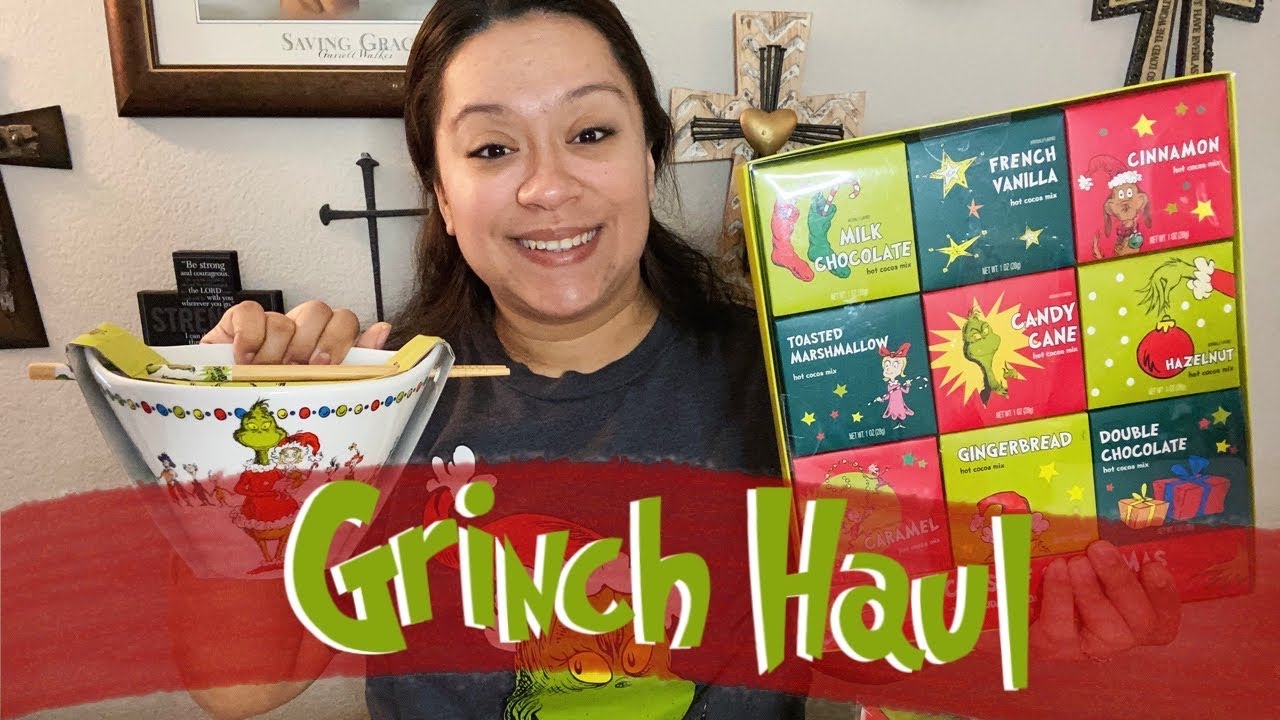 Grinch Haul 2021TJ Maxx, Marshalls, Etc YouTube
