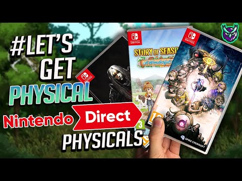 32 NEW Switch Releases This Week + Nintendo Direct Physical Games! #LetsGetPhysical