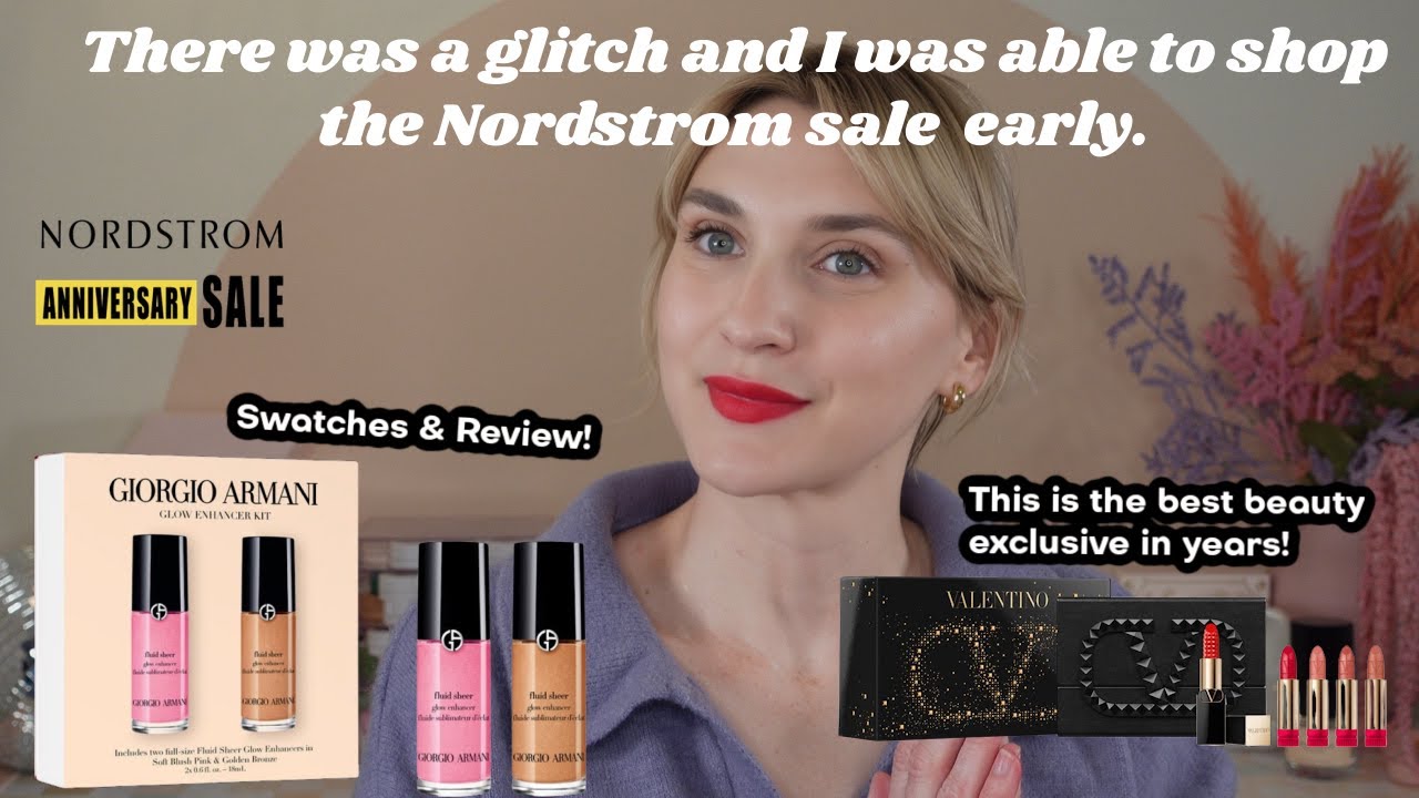 There was a glitch & I was able to shop the Nordstrom Anniversary Sale //  Beauty Exclusives Reviews 