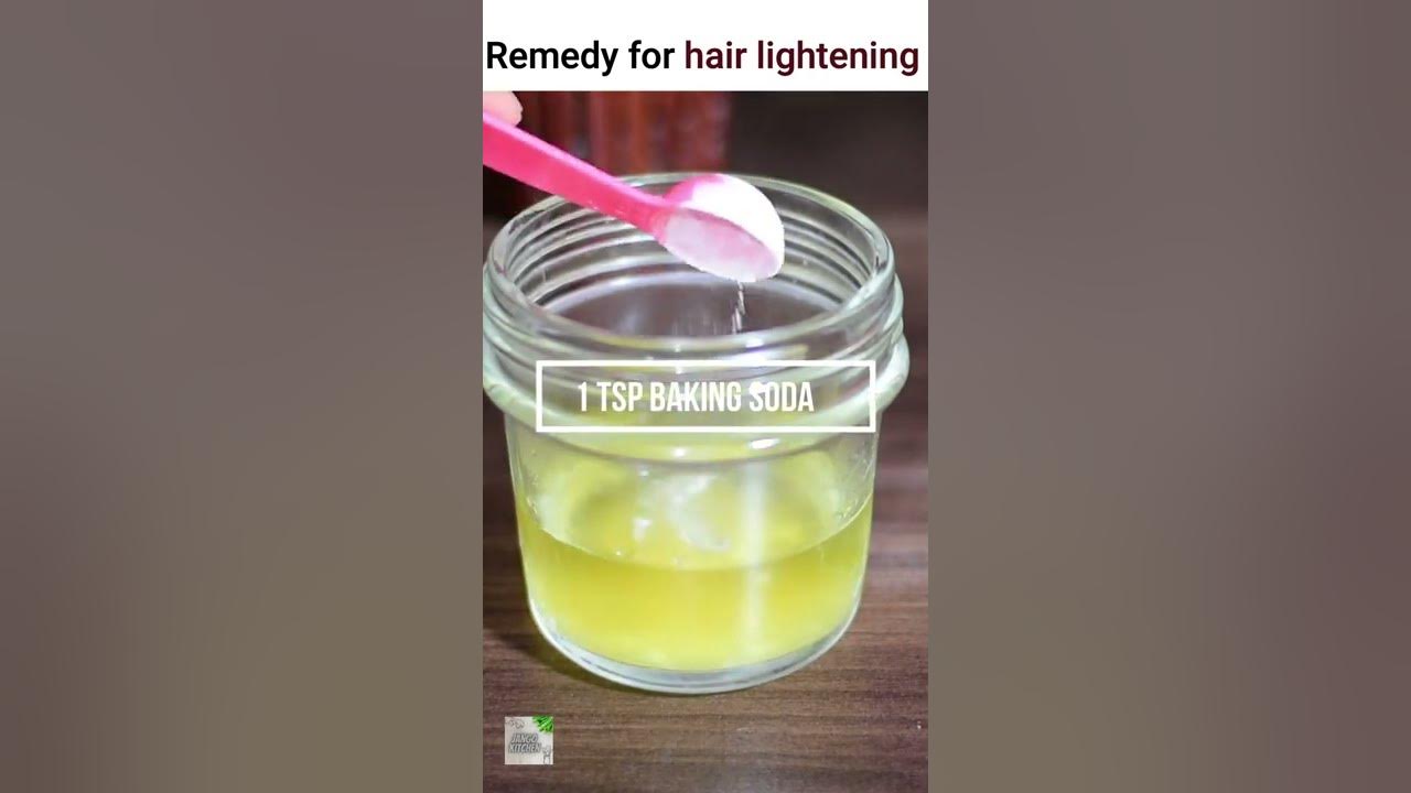 Home Remedies For Hair Lightening Lighten Your Hair at Home